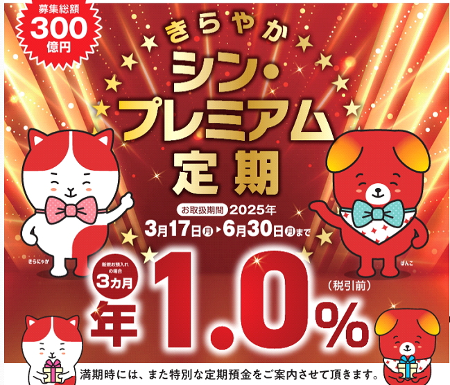 きらやかシン・プレミアム定期