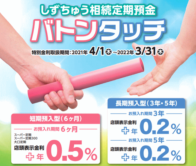 相続定期預金「バトンタッチ」